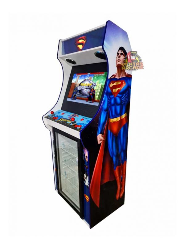 Arcade Premium Frigobar 22" - Superman