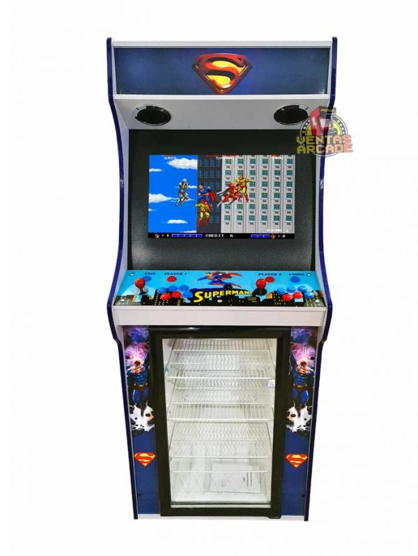 Arcade Premium Frigobar 22" - Superman